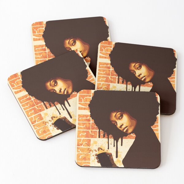 Artikelvorschau, 'SPRAY CAN GIRL' (gelb) entworfen und verkauft von artby2heads.