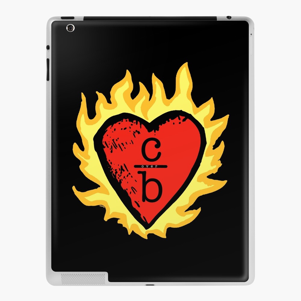 clothes over bros heart logo iPad Case u0026 Skin for Sale by seeleybooth |  Redbubble