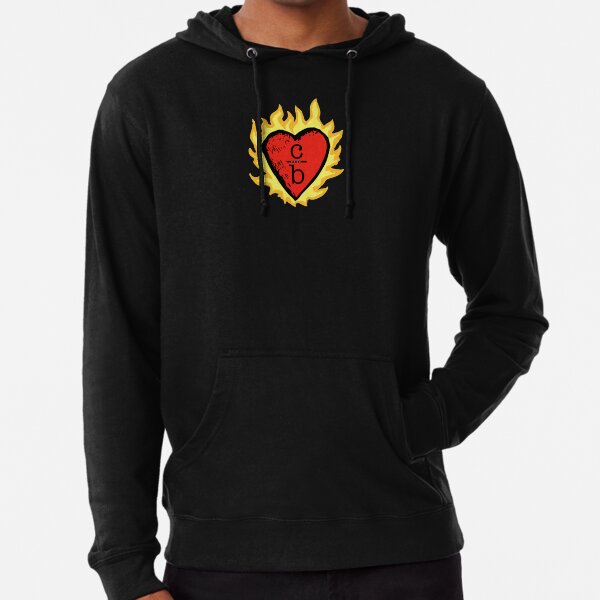 vêtements sur logo coeur bros Sweat à capuche léger