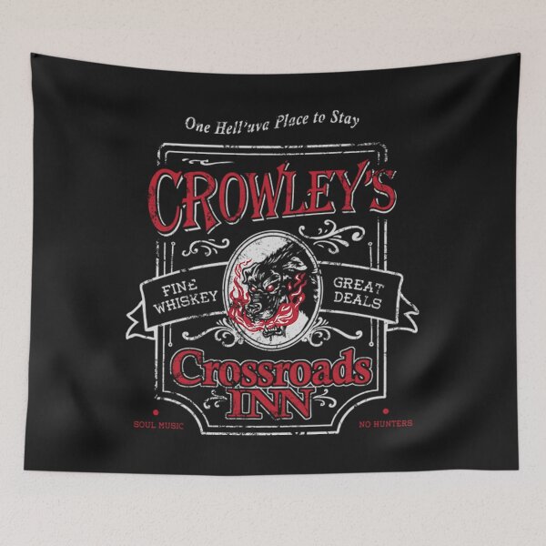 Item preview, Aleister Crowley T-ShirtCrowley's Crossroads Inn designed and sold by TomHiddleston79.