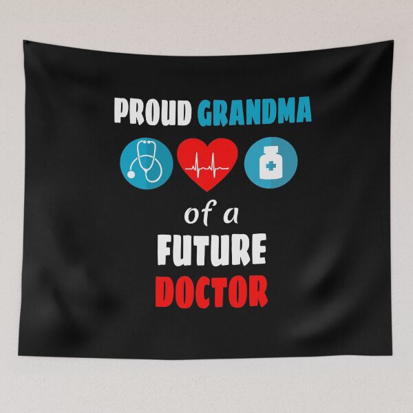 Item preview, Proud grandma of a future doctor designed and sold by CraftsforKai.