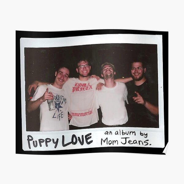 Album d'amour du groupe Mom Jeans Poster