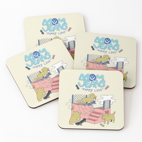 Item preview, Mom Jeans band  puppy love, dog designed and sold by torontoo.