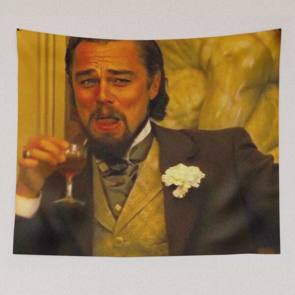 Item preview, Di Caprio face meme  designed and sold by antony95.
