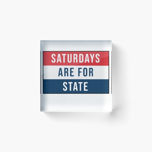 Item preview, Saturdays are for State designed and sold by Jillian13-2000.