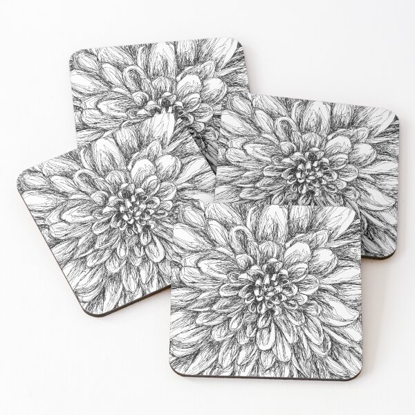 Item preview, Flower Linework 3/3 designed and sold by Geo Gia.