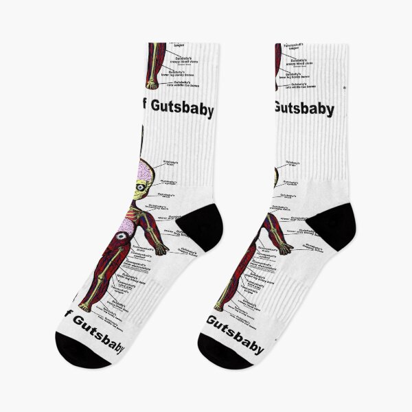 Item preview, Anatomy of Gutsbaby chart  designed and sold by 1CONOCLA5T.