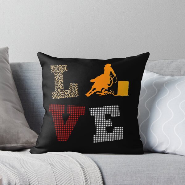 Item preview, Leopard Buffalo Plaid Rodeo Barrel Racing Love Barrel Racer Gift designed and sold by xtocky.