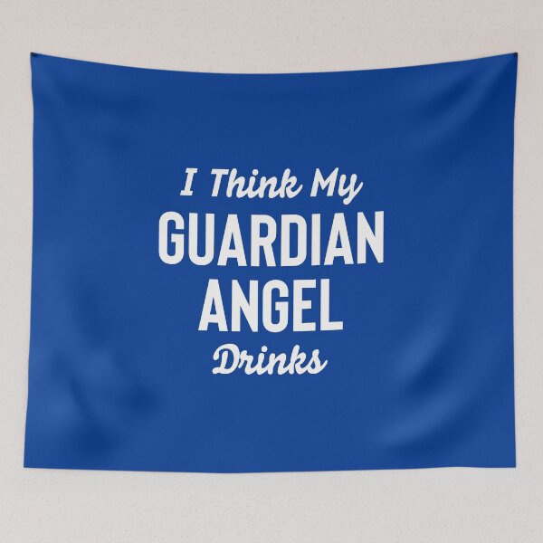 Item preview, I Think My Guardian Angel Drinks #5 designed and sold by SalahBlt.