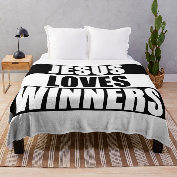 Item preview, Jesus Loves Winners designed and sold by Teelogic.