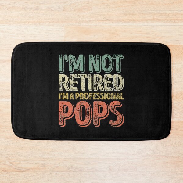 Artikelvorschau, Ich bin nicht im Ruhestand Ich bin ein professionelles Pops Shirt Weihnachtsgeschenk entworfen und verkauft von KuznecovaDesign.