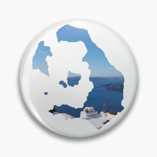 Item preview, Santorini Bay - Thira, Neo Kameni & Thirasia (Greece) designed and sold by nabeArtist.