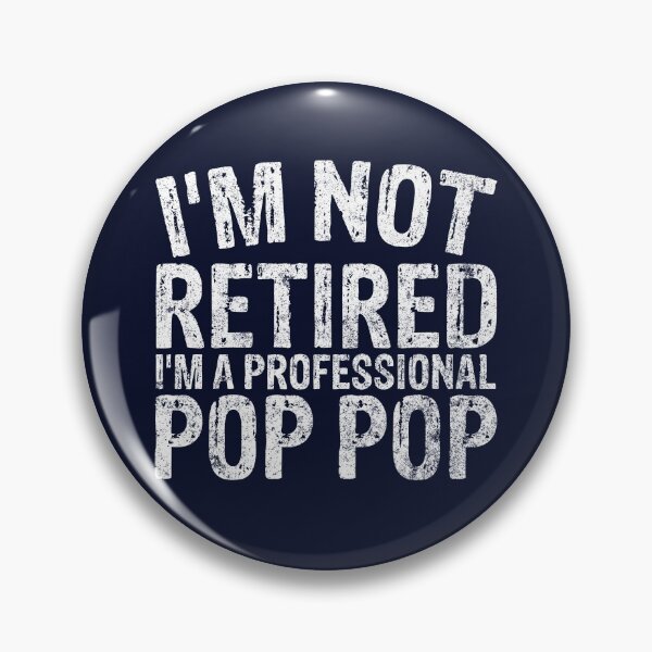 Artikelvorschau, Ich bin nicht im Ruhestand Ich bin ein professionelles Pop-Pop-Shirt Weihnachten entworfen und verkauft von KuznecovaDesign.