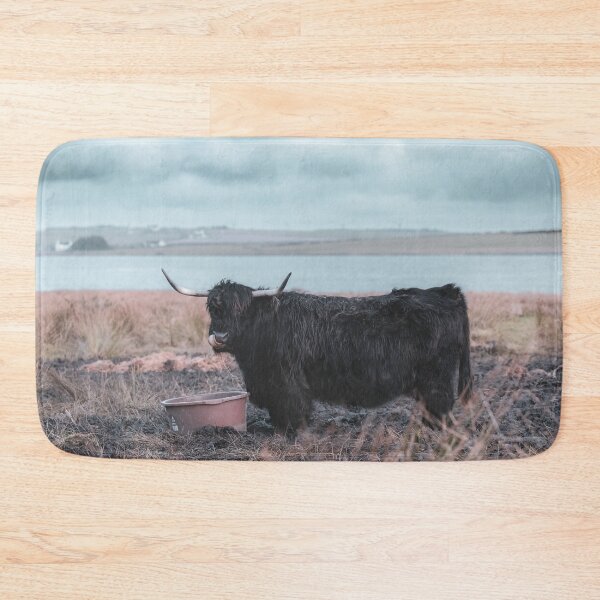 Item preview, Vintage photography - Highland Cow, Thurso, Scotland designed and sold by NatureSight.