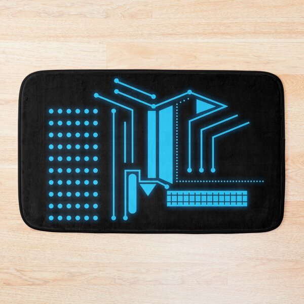 Item preview, Tron Inspired Cyan Glow designed and sold by Michael Kozoroz.