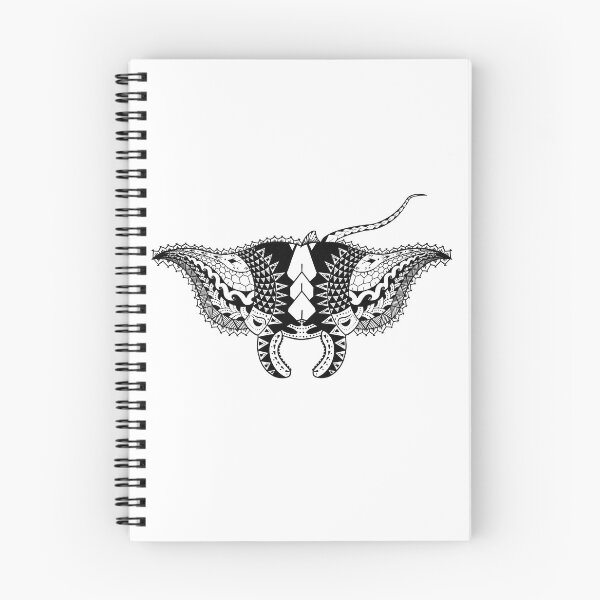 Item preview, Tribal Manta Ray (black) by Tribal Korner designed and sold by TribalKorner.