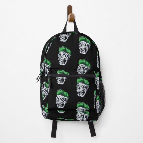 Item preview, Green Cap Crudo Skater Skateboarder Skull designed and sold by CrudoMerch.