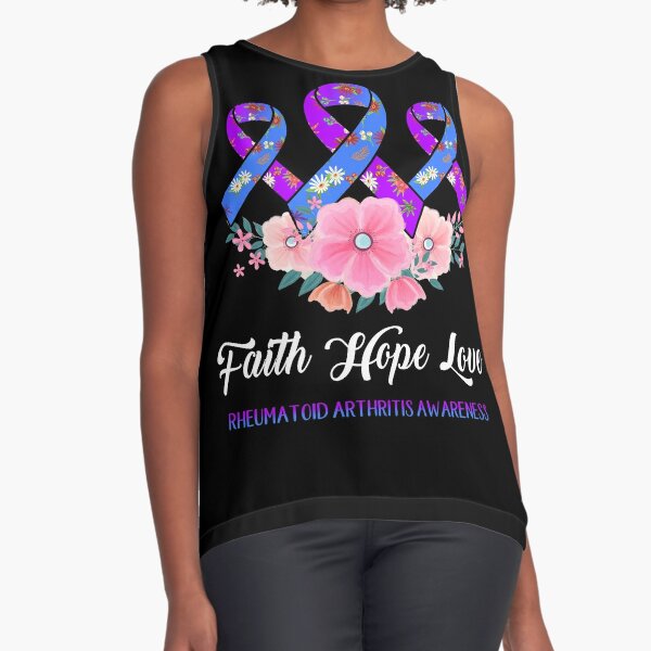 Faith Hope Love Rheumatoid Arthritis Awareness Support Rheumatoid