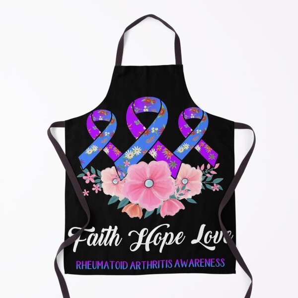Item preview, Faith Hope Love Rheumatoid Arthritis Awareness designed and sold by frechettee.