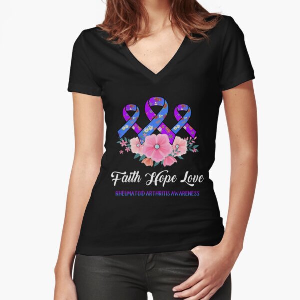 Faith Hope Love Rheumatoid Arthritis Awareness Support Rheumatoid