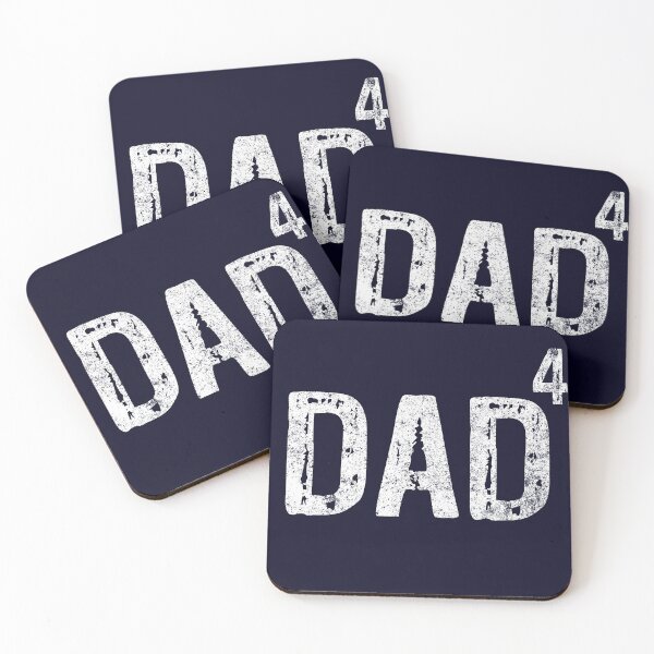 Item preview, Dad 4 Shirt Quote Dad Of Four Kids Funny Christmas Gift designed and sold by KuznecovaDesign.