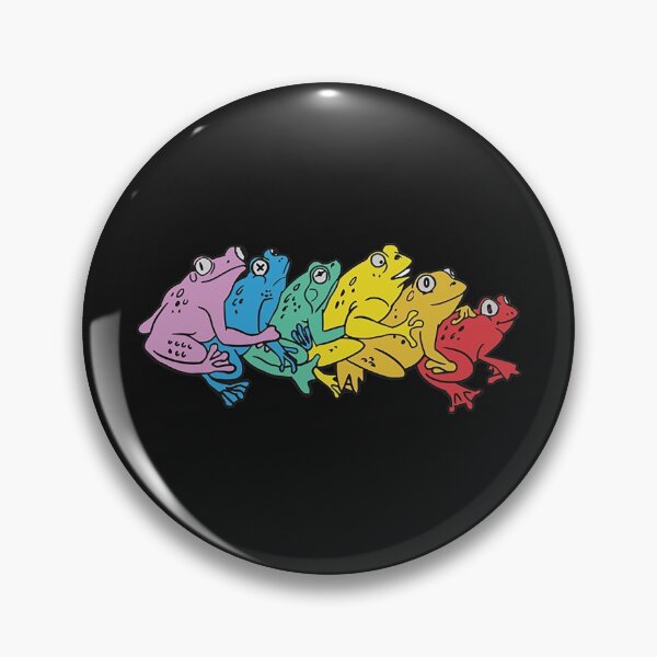 Item preview, Rainbow Gay Frog T-ShirtRAINBOW GAY FROG designed and sold by TomHiddleston79.