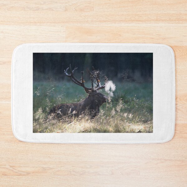 Item preview, Steaming red deer in the rut designed and sold by Ingo Gerlach.