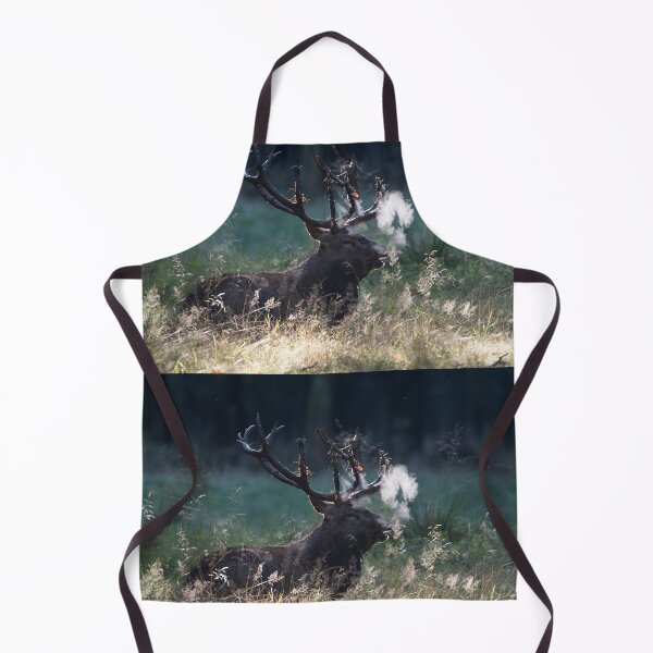 Item preview, Steaming red deer in the rut designed and sold by Ingo Gerlach.