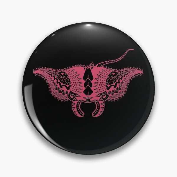 Item preview, Tribal Manta Ray (pink) by Tribal Korner designed and sold by TribalKorner.