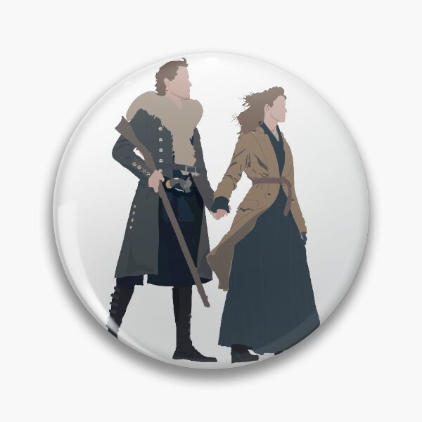 Item preview, Outlander - Jamie and Claire Fraser designed and sold by Turquoise Tortoise.