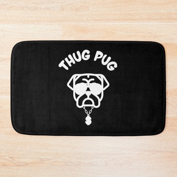 Item preview, Pug Thug | Cool Pug | Gift for Pug Owner  designed and sold by Presto Prints Design.