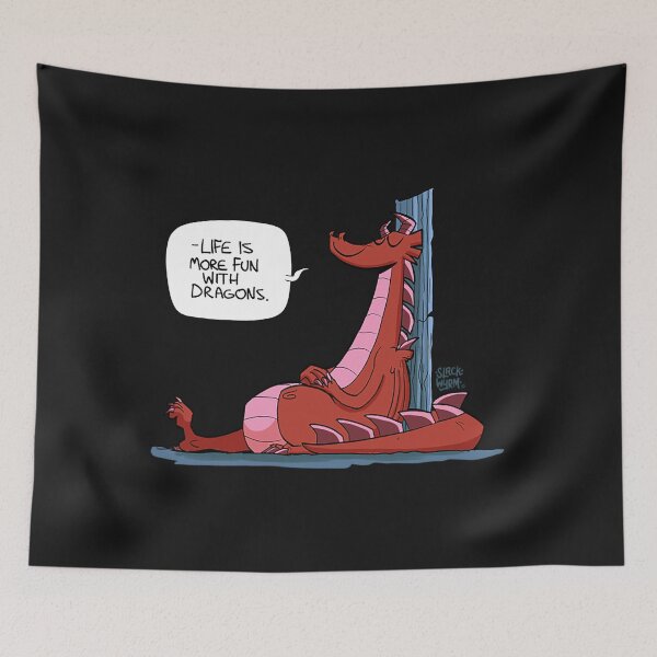 Item preview, Slack Wyrm T-ShirtLife is more fun with dragons designed and sold by TomHiddleston79.