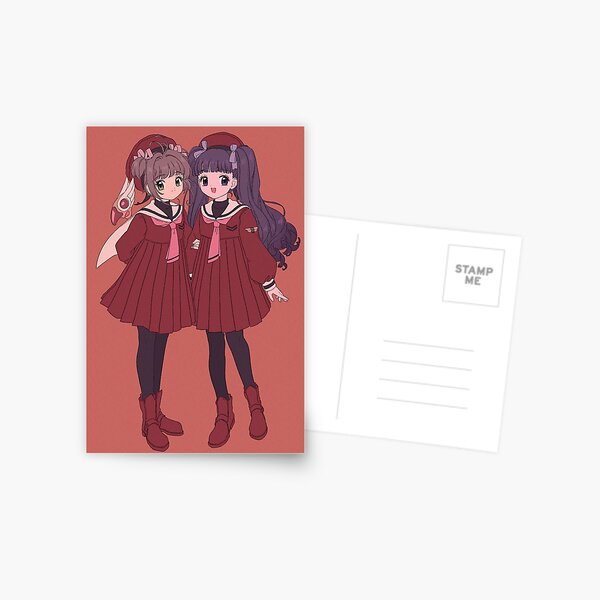 Cardcaptor Sakura- A Song To My Friend Postcard