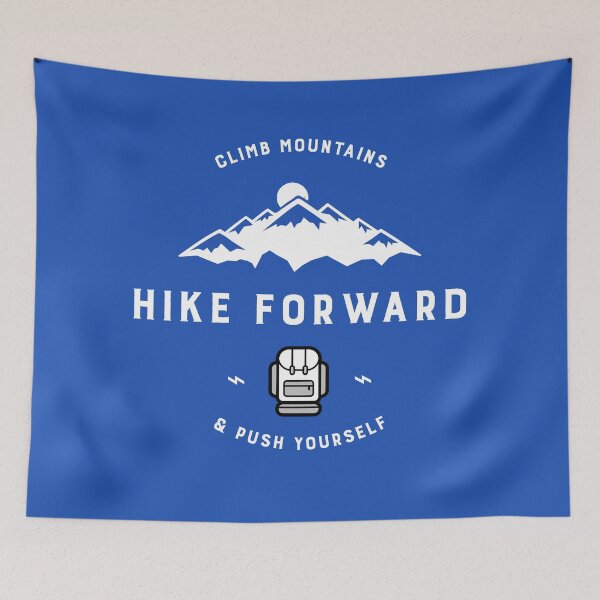 Item preview, Climb Mountains - Hike Forward & Push Yourself designed and sold by ManiaTeec.