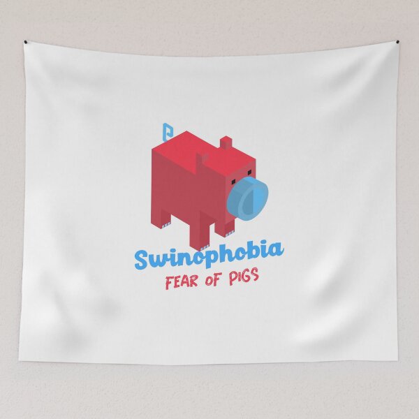 Item preview, Swinophobia - Fear Of Pigs designed and sold by PhobiaStore.