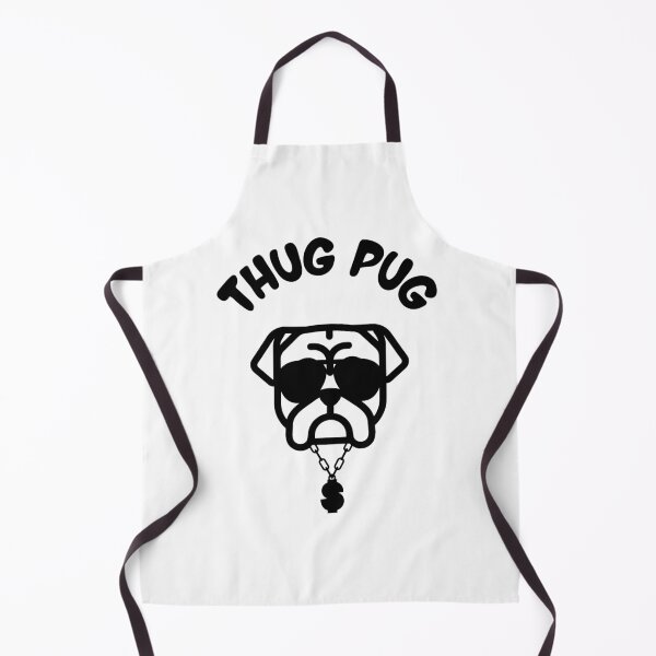 Item preview, Pug Thug | Cool Pug | Gift for Pug Owner  designed and sold by Presto Prints Design.