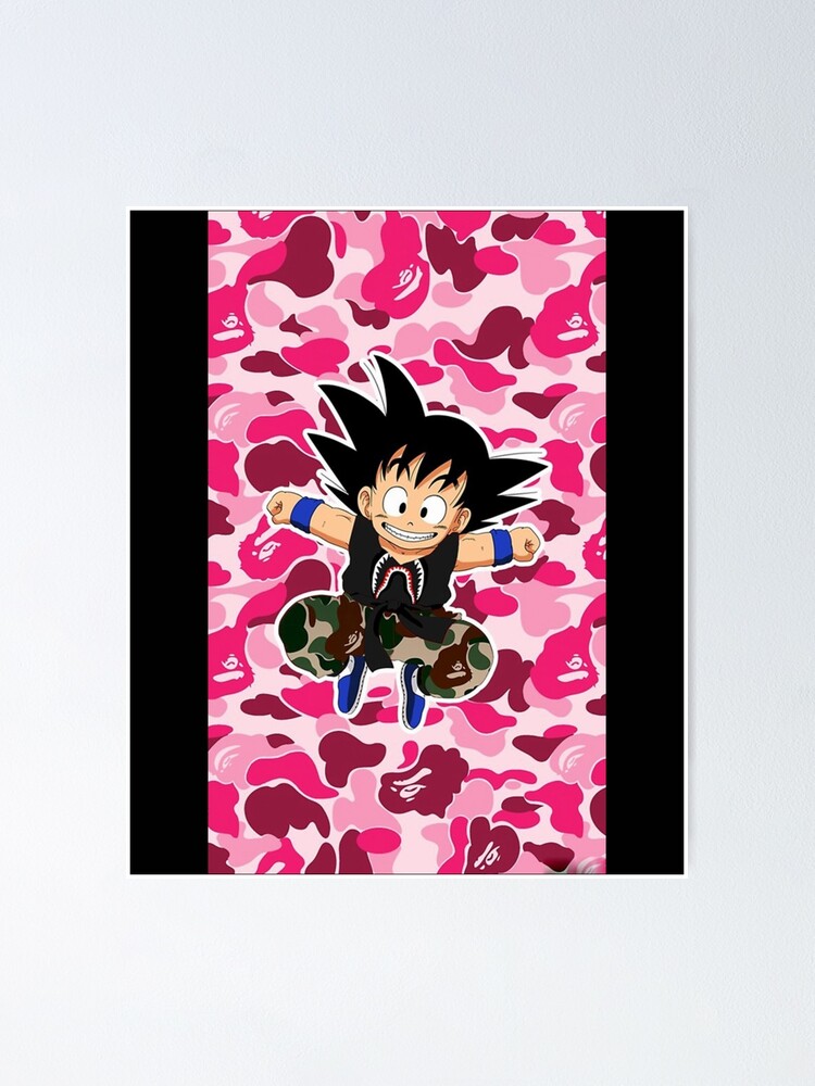 Goku Bape Classic TShirt1074 Poster for Sale by KurtCaceres