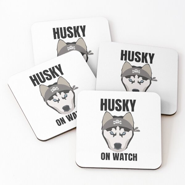 Item preview, Husky On Watch, My Husky, Husky Dad, Huskey, Dogowner, Pirate Husky designed and sold by Airmilly Store.