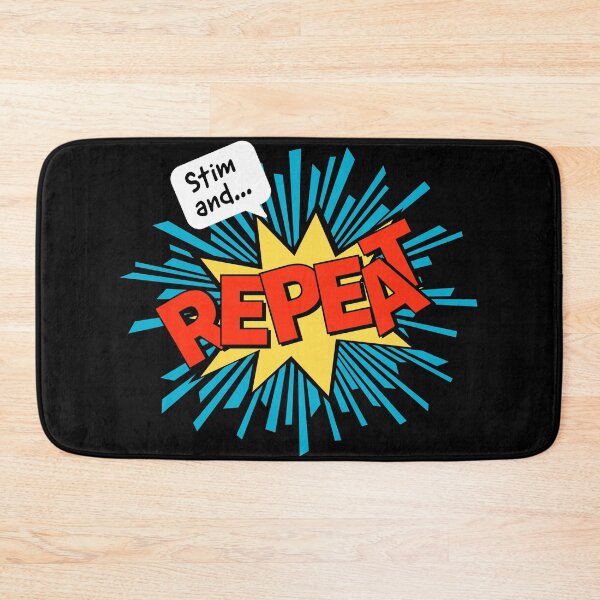 Item preview, Bam Autism Stim and Repeat. Autism designed and sold by Hilomind.