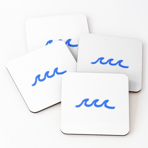 Item preview, Blue waves designed and sold by Lovethatsticks.