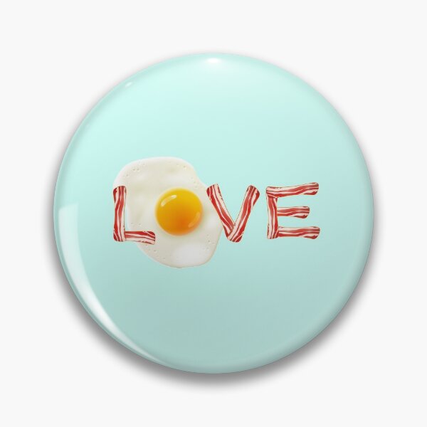 Item preview, Bacon and Eggs Love designed and sold by ArqDezines.