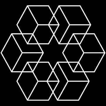 Artwork thumbnail, ABSTRACT CUBES by PureGeometry
