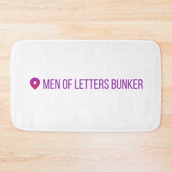 Item preview, men of letters bunker instagram position supernatural designed and sold by LannisterOnMars.