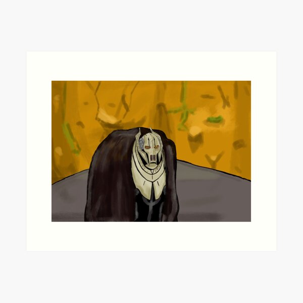 Vista previa del artículo con la obra «General Grevious», diseñado y vendido por bxyw.