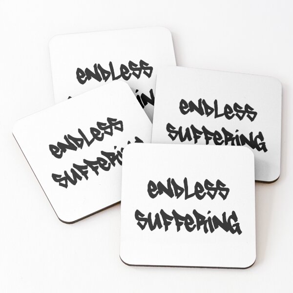 Item preview, Endless Suffering text 1 designed and sold by everything4eva.