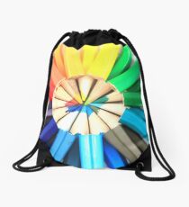 Colorful Patterns Drawstring Bag