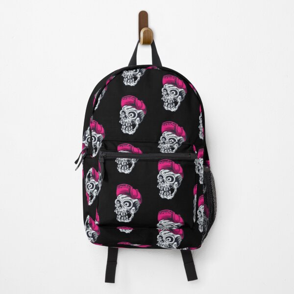 Item preview, Hot Pink Cap Crudo Skater Skateboarder Skull designed and sold by CrudoMerch.