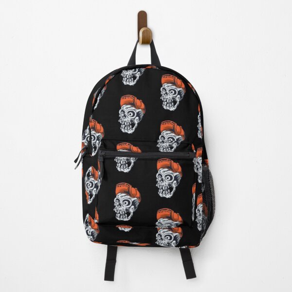 Item preview, Orange Cap Crudo Skater Skateboarder Skull designed and sold by CrudoMerch.