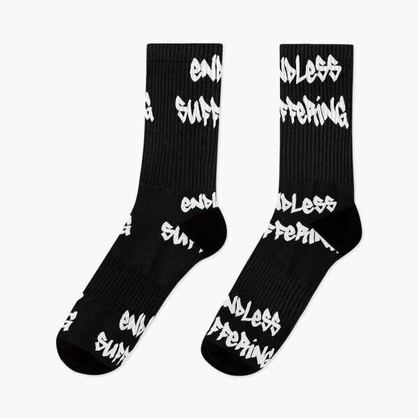 Item preview, Endless Suffering text white designed and sold by everything4eva.