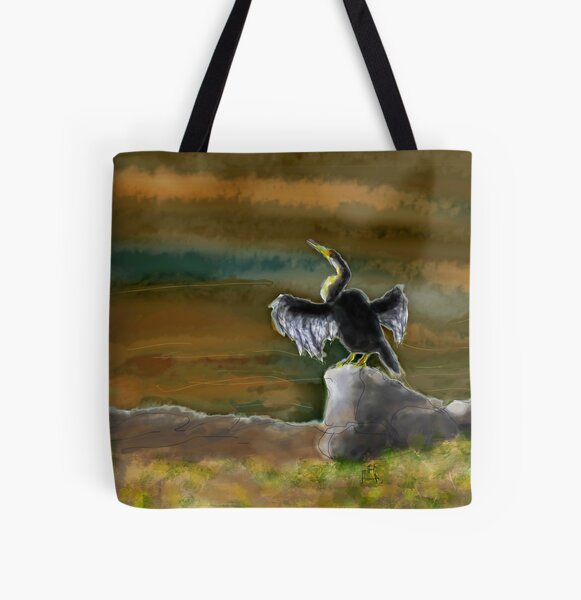 Darter - night All Over Print Tote Bag